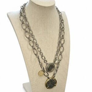 NWOT Chico’s 21" Women's Dual-Strand Necklace Vintage